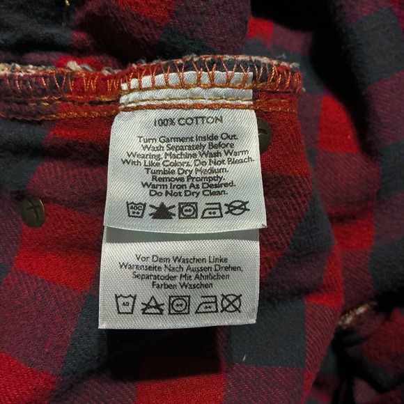 Eddie Bauer Men's 42x34 Relaxed Fit Dark‎ Wash Flannel Lined Denim Jeans - Picture 9 of 13